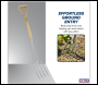 Sealey GTWH018 Premier Border Fork with Ash Handle & Stainless Steel Tines