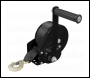 Sealey GWW1200B Geared Hand Winch with Brake & Webbing 540kg Capacity