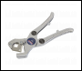 Sealey HCA25 Rubber & Reinforced Hose Cutter Die-Cast Alloy 3-25mm