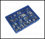 Sealey HCJ85AC HI-GRIP® Zinc Plated Hose Clip Assortment 9.5-55mm 81pc