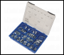 Sealey HCJ85AC HI-GRIP® Zinc Plated Hose Clip Assortment 9.5-55mm 81pc