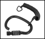 Sealey HGL02 Helmet/Gear Lock With Cable