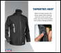 Sealey HJ06KIT 5V Heated Rain Jacket with Power Bank 20Ah - Medium