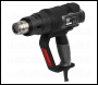 Sealey HS102 Hot Air Gun 2000W 3-Speed 50-600°C Variable Heat