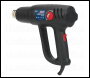 Sealey HS107K Variable Temperature Hot Air Gun Kit 2000W 50-450°C/90-600°C