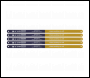 Sealey HSB0524 HSS Bi-Metal Hacksaw Blade 24tpi 300mm - Pack of 5