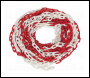 Sealey HSC25M Safety Chain Red/White 25m x 6mm