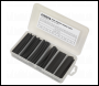 Sealey HST100B Heat Shrink Tubing Assortment 100mm 95pc - Black