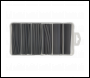Sealey HST100B Heat Shrink Tubing Assortment 100mm 95pc - Black
