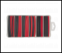 Sealey HST100BR Heat Shrink Tubing Assortment 100mm 95pc - Black & Red