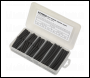 Sealey HST501B Heat Shrink Tubing Assortment 50 & 100mm 180pc - Black