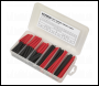 Sealey HST501BR Heat Shrink Tubing Assortment 50 & 100mm 180pc - Black & Red