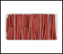 Sealey HST501R Heat Shrink Tubing Assortment 50 & 100mm 180pc - Red