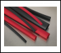 Sealey HSTAL72BR Heat Shrink Tubing Assortment 72pc Black & Red Adhesive Lined 200mm