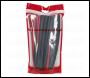 Sealey HSTAL72BR Adhesive Lined Heat Shrink Tubing Assortment 200mm 72pc - Black & Red