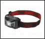 Sealey HT03LED Head Torch with Auto-Sensor 3W SMD & 2 Red LED