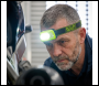 Sealey HT08RG Rechargeable Head Torch with Auto-Sensor 8W COB LED - Green