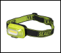 Sealey HT08RG Rechargeable Head Torch with Auto-Sensor 8W COB LED - Green
