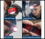Sealey HT08R Rechargeable Head Torch with Auto-Sensor 8W COB LED