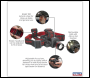 Sealey HT103LED Head & Hat Torch 3W SMD LED