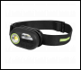 Sealey HT300R Rechargeable Headlight with Auto-Sensor 3W COB & 1W SMD LED