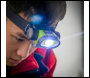 Sealey HT400LED Rechargeable Head Torch with Auto-Sensor 5W & 3W COB LED
