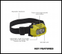 Sealey HT452IS Intrinsically Safe Head Torch 1.8W SMD LED ATEX/IECEx Approved