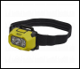 Sealey HT452IS Intrinsically Safe Head Torch 1.8W SMD LED ATEX/IECEx Approved