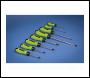Sealey HV001 Premier Screwdriver Set 8pc - Hi-Vis Green