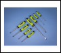 Sealey HV001 Premier Screwdriver Set 8pc - Hi-Vis Green