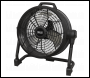 Sealey HVD16C 230V with Cordless Option High Velocity Drum Fan 16 inch 