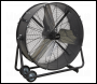 Sealey HVD36P Industrial High Velocity Drum Fan 36 inch  230V - Premier