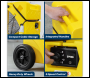 Sealey HVD42110VPM Premier 42 inch  Industrial High Velocity Rotomould Drum Fan 3-Speed 110V