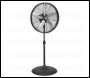 Sealey HVF20PO Industrial High Velocity Oscillating Pedestal Fan 20 inch  230V