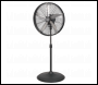 Sealey HVF20PO Industrial High Velocity Oscillating Pedestal Fan 20 inch  230V