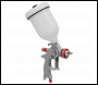 Sealey HVLP01 Premier Professional HVLP Gravity Feed Spray Gun 1.3mm Set-Up
