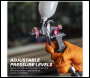 Sealey HVLP04 Premier Professional HVLP Gravity Feed Touch-Up Spray Gun 1mm Set-Up