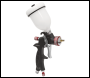 Sealey HVLP04 Premier Professional HVLP Gravity Feed Touch-Up Spray Gun 1mm Set-Up