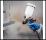 Sealey HVLP05 Premier Professional HVLP Gravity Feed Spray Gun 1.3mm Set-Up