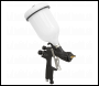 Sealey HVLP05 Premier Professional HVLP Gravity Feed Spray Gun 1.3mm Set-Up