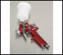 Sealey HVLP731 Workshop Series HVLP Gravity Feed Touch-Up Spray Gun 0.8mm Set-Up