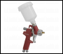 Sealey HVLP731 Workshop Series HVLP Gravity Feed Touch-Up Spray Gun 0.8mm Set-Up