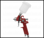 Sealey HVLP731 Workshop Series HVLP Gravity Feed Touch-Up Spray Gun 0.8mm Set-Up