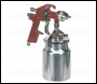 Sealey HVLP740 Workshop Series HVLP Suction Feed Spray Gun 1.7mm Set-Up