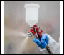 Sealey HVLP741 Workshop Series HVLP Gravity Feed Spray Gun 1.3mm Set-Up