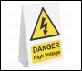 Sealey HVS1 High Voltage Vehicle Warning Sign