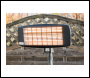 Sealey IFSH2003 Infrared Quartz Patio Heater with Telescopic Floor Stand 2000W/230V
