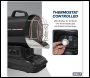 Sealey IR115 Infrared Space Warmer® Kerosene/Diesel Heater 51,000Btu/hr