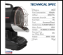 Sealey IR115 Infrared Space Warmer® Kerosene/Diesel Heater 51,000Btu/hr