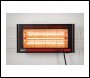 Sealey IR12 Wall Mounting Infrared Quartz Heater 1.2W/230V